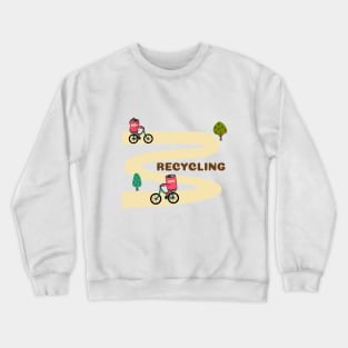 Recycling Crewneck Sweatshirt